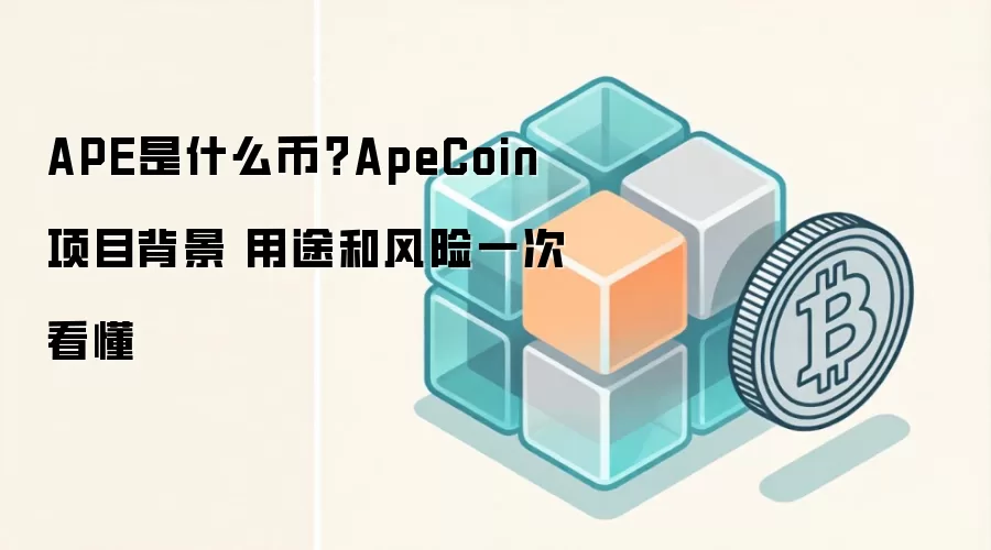 APE是什么币?ApeCoin项目背景 用途和风险一次看懂