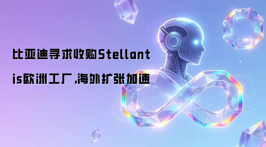 比亚迪寻求收购Stellantis欧洲工厂，海外扩张加速