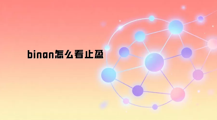 binan怎么看止盈