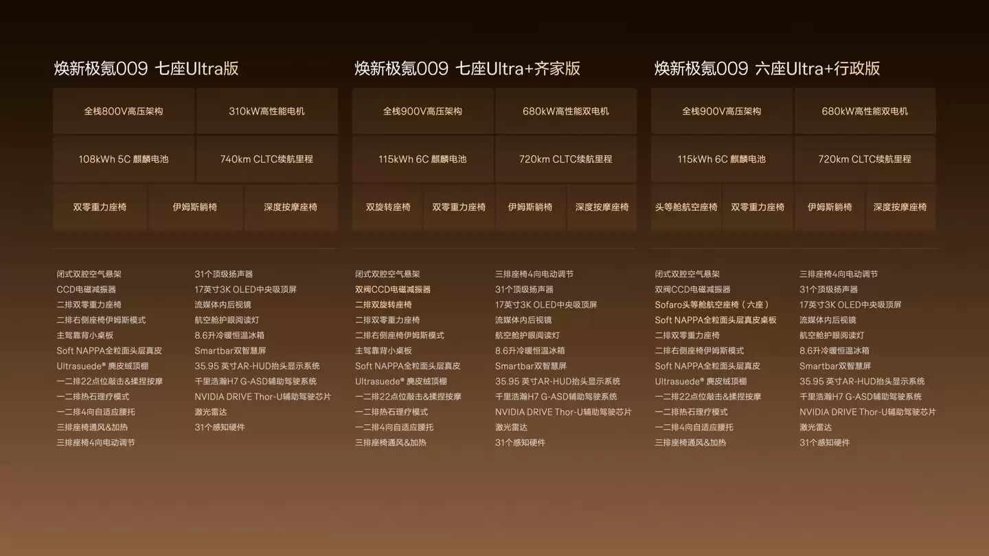 焕新极氪009将于5月19日上市，5月9日全面开启试驾