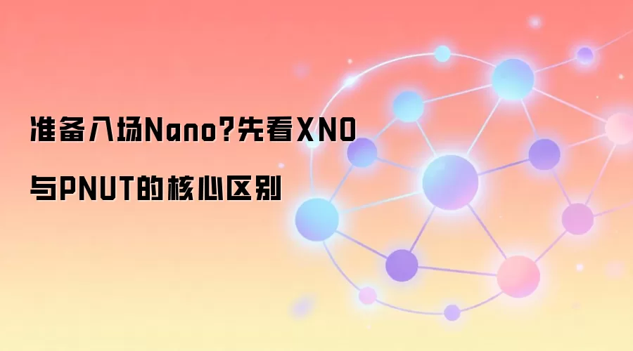 Nano XNO与Pandora PNUT核心区别对比分析
