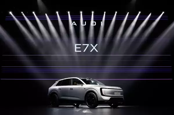 全系标配900V高压超充平台 上汽奥迪E7X预售：28.98万起