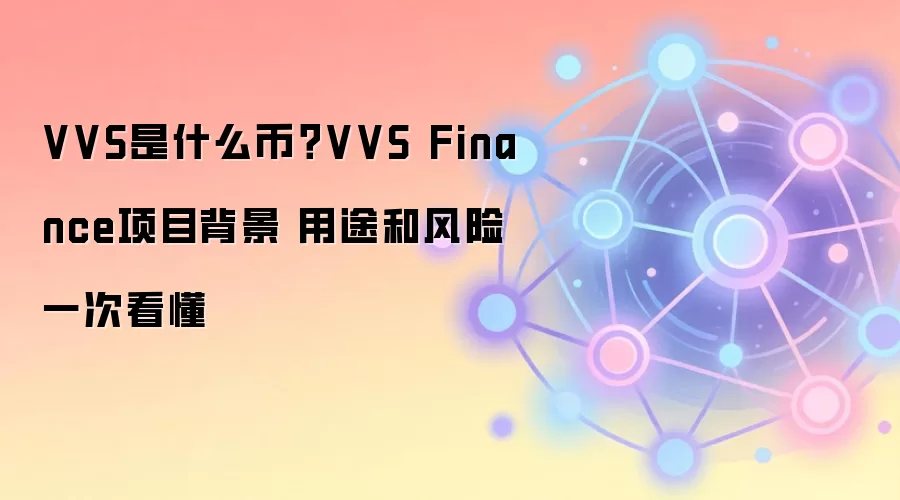 VVS是什么币？VVS Finance项目背景 用途和风险一次看懂
