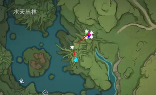 原神树王圣体菇高效采摘路线图片7