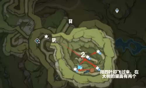 原神树王圣体菇高效采摘路线图片30