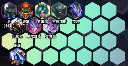 阵容组成 阵容组成