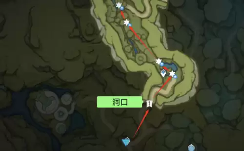 原神树王圣体菇高效采摘路线图片2