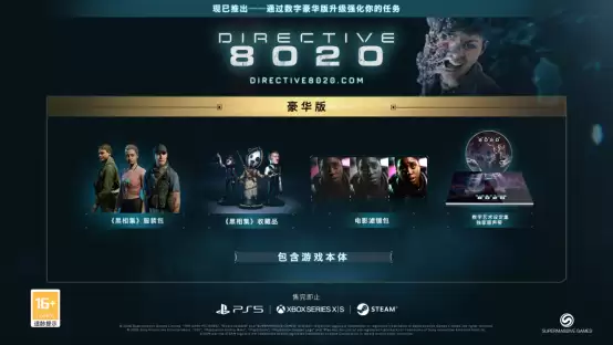 黑相集团队新作,科幻恐怖游戏《8020号指令》现已登陆