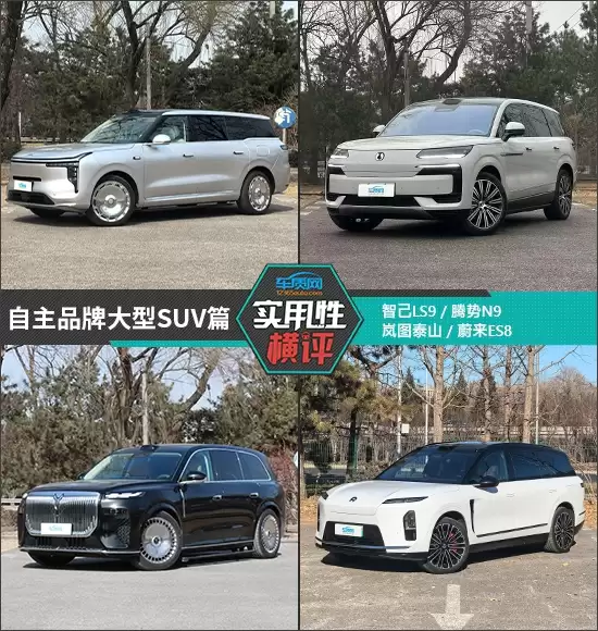 日常实用性测试横评：自主品牌大型SUV篇