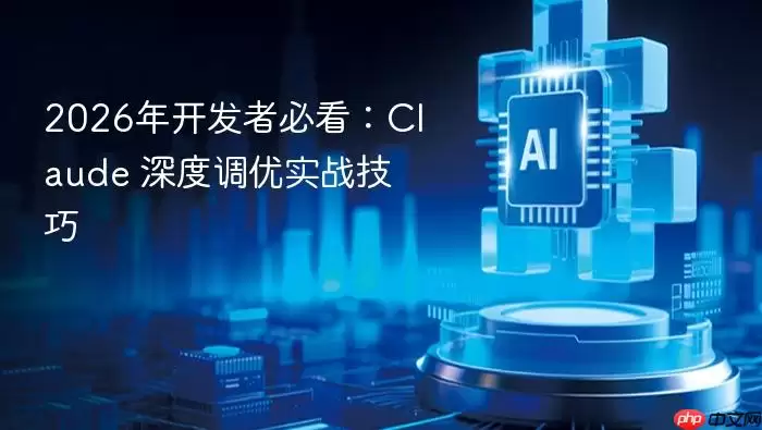 2026年开发者必看：claude 深度调优实战技巧