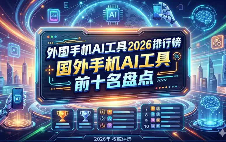 外国手机ai工具2026排行榜 国外手机ai工具前十名盘点 - 本站