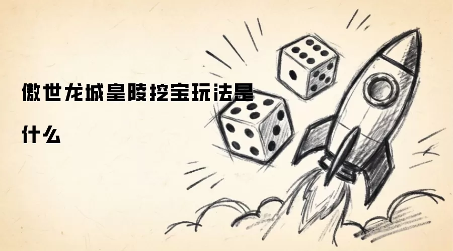 傲世龙城皇陵挖宝玩法是什么