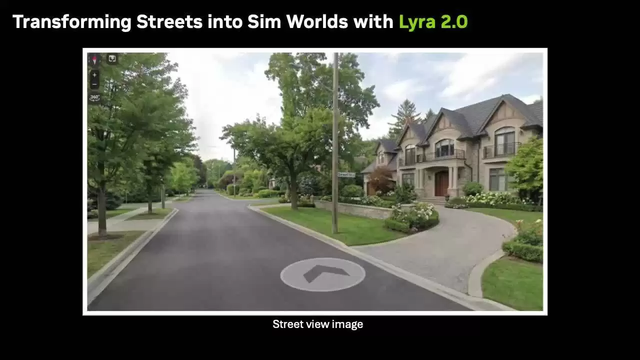 英伟达发布Lyra 2.0:单张照片AI生成90米3D场景
