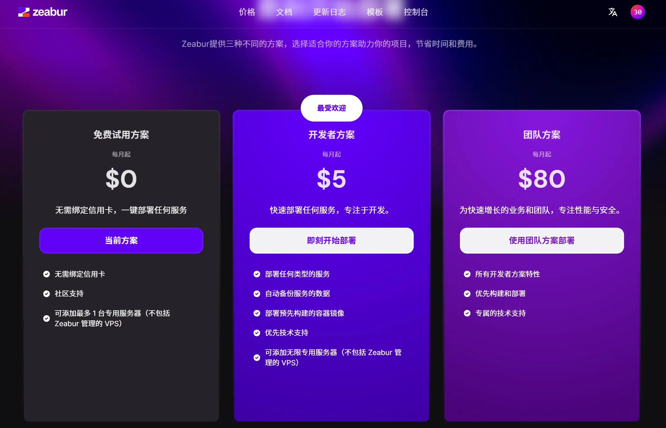 Zeabur – 一站式AI部署平台