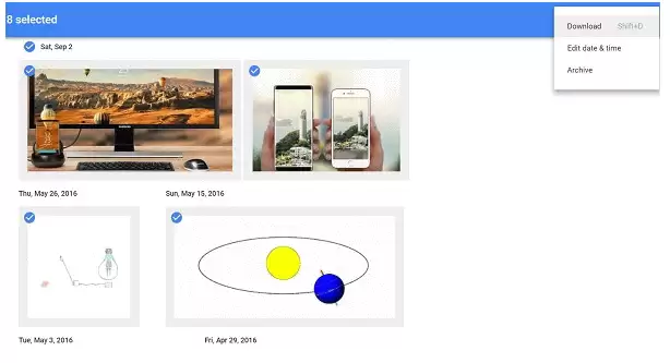 Google相册备份设置界面