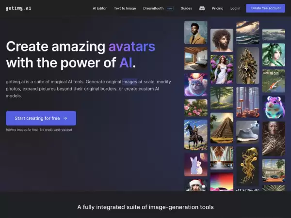 getimg.ai： 在线AI图像和插画创作工具