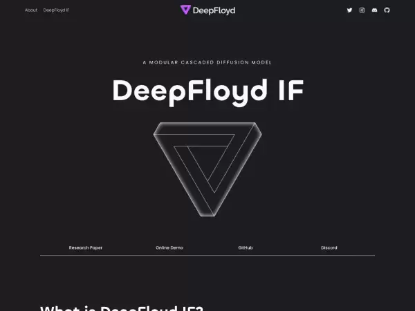 DeepFloyd IF-StabilityAI旗下的DeepFloyd团队推出的图片生成模型