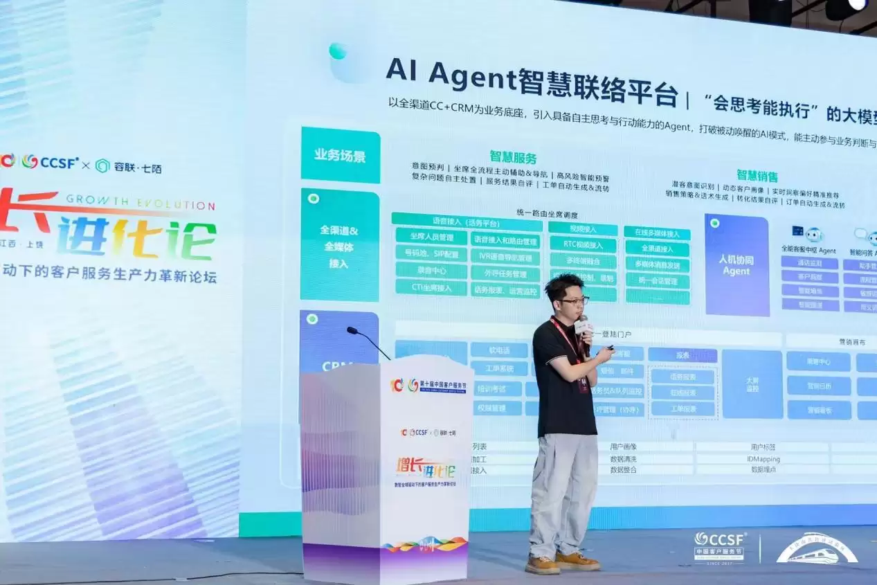 容联云发布“数字员工”级 Al Agent 平台,重塑大模型联络中心