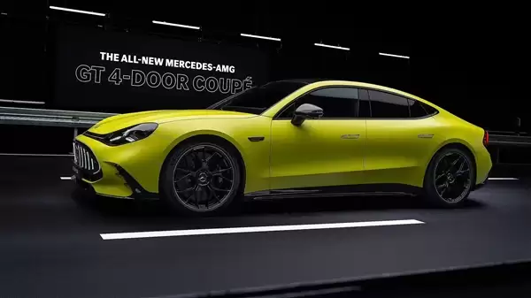 首搭三台轴向磁通电机 全新梅赛德斯-AMG GT纯电四门跑车首秀