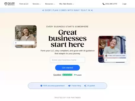 Tailor Brands Logo Maker-从在线logo设计到品牌包一键搞定