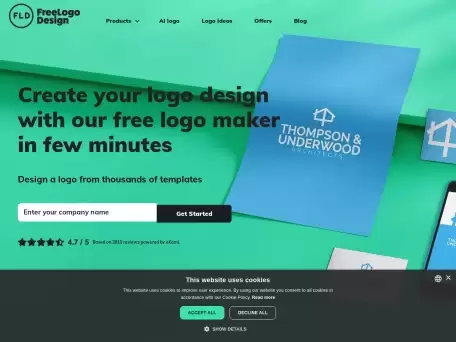 Free Logo Maker-使用Free Logo Designs工具在几分钟内创建您的徽标设计