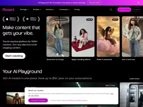 Picsart（photo-editor）-使用 Picsart 的人工智能照片和视频编辑工具设计您的成功
