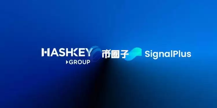 香港合规加密交易所HashKey领投SignalPlus 4000万美元B+轮融资 瞄准期权与自动化做市