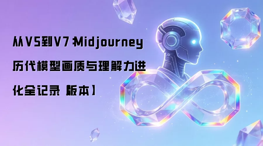 从V5到V7：Midjourney历代模型画质与理解力进化全记录【版本】