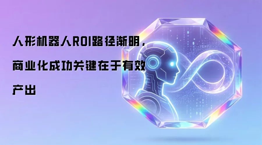 人形机器人ROI路径渐明,商业化成功关键在于有效产出