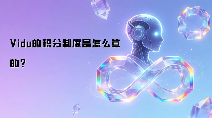 Vidu的积分制度是怎么算的？