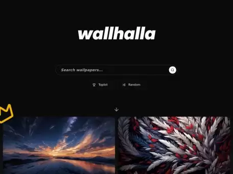 wallhalla-Find awesome high quality wallpapers for desktop and mobile in one place