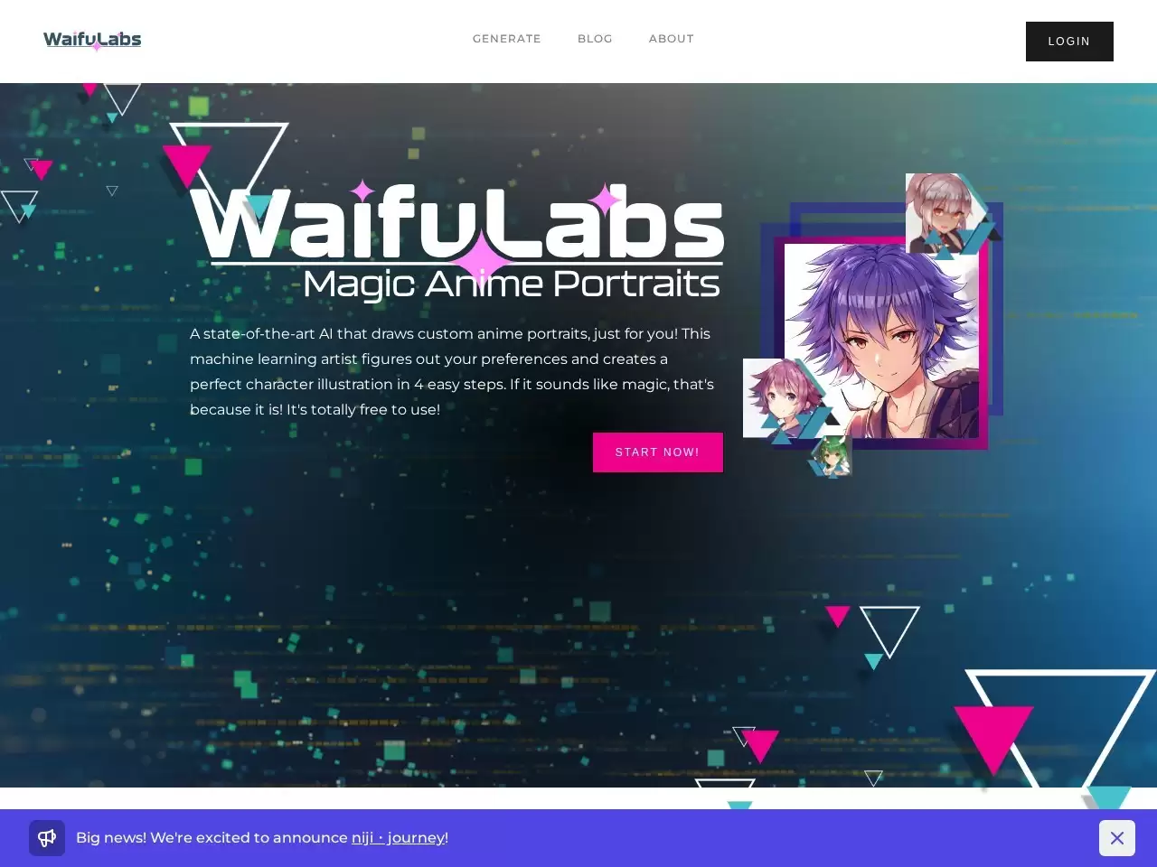Waifu Labs-一个最先进的人工智能