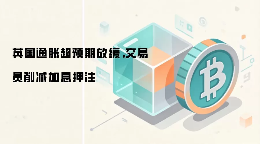 英国通胀超预期放缓,交易员削减加息押注