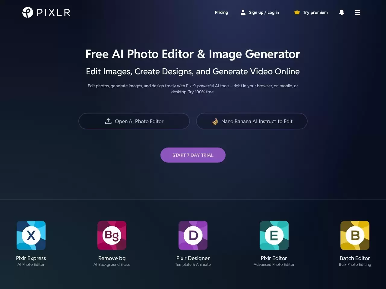 Pixlr-Pixlr 被称为Photoshop 线上版