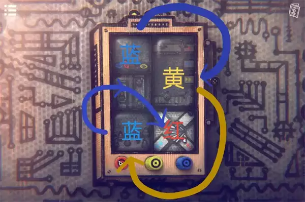 第二段走廊路线示意图