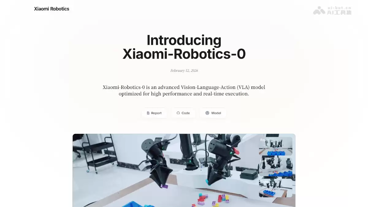 Xiaomi-Robotics-0 – 小米开源的机器人VLA模型