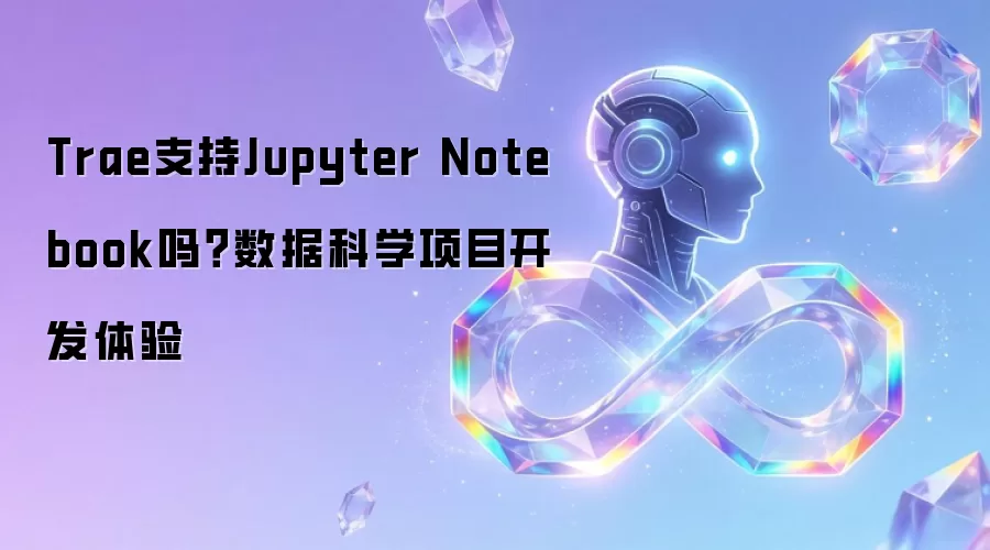 Trae支持Jupyter Notebook吗?数据科学项目开发体验