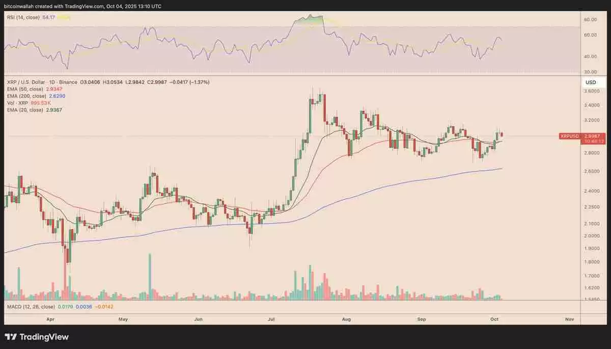 瑞波币(XRP)跌破3美元:一文了解下一步价格还能跌多低?