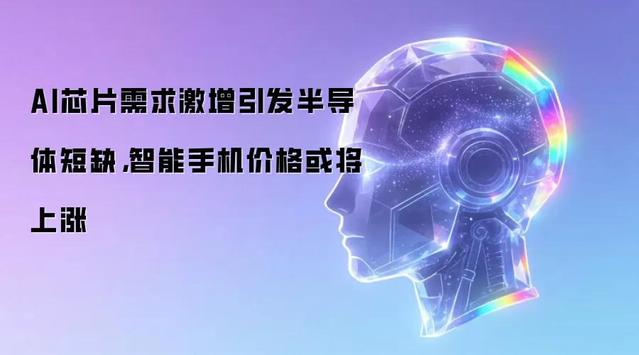 AI芯片需求激增引发半导体短缺，智能手机价格或将上涨