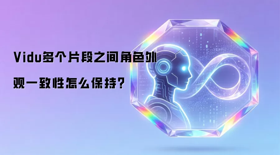 Vidu多个片段之间角色外观一致性怎么保持？