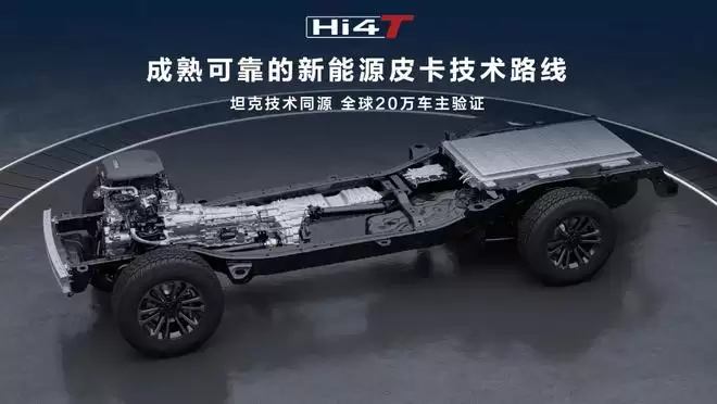 新能源皮卡来了 长城炮Hi4-T预售14.98万元起