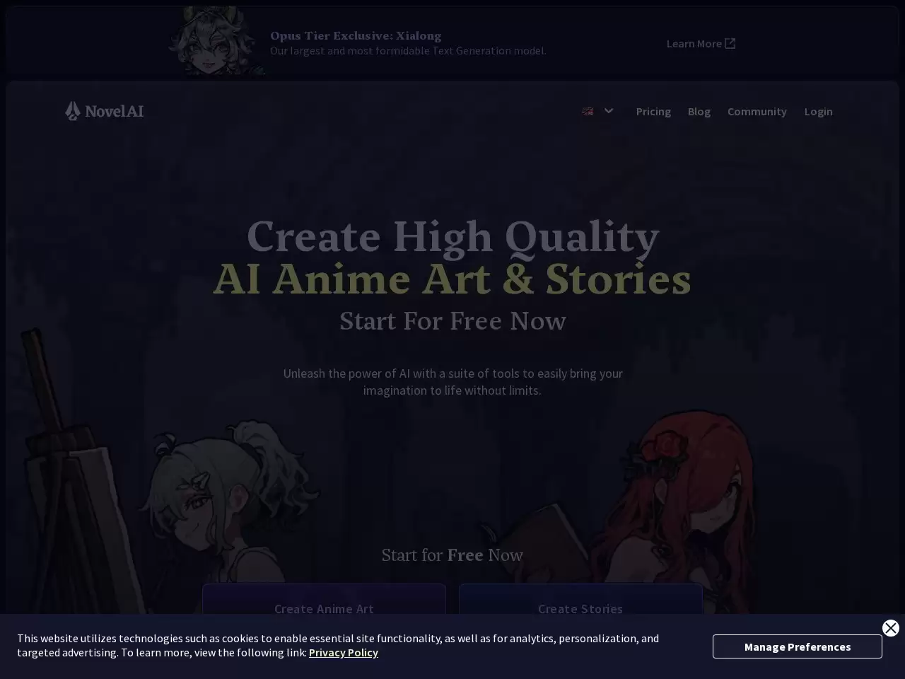 [付费制]NovelAI-使用 Image Generation 可视化您最喜欢的角色