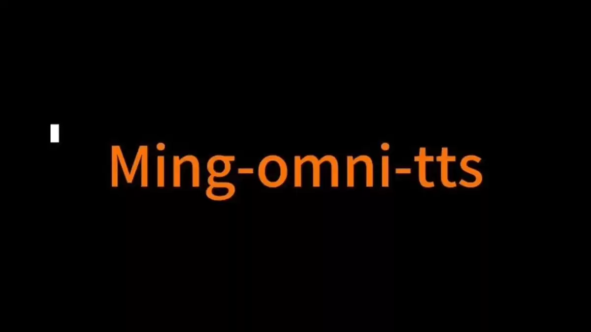 Ming-omni-tts – 蚂蚁集团开源的统一音频生成模型