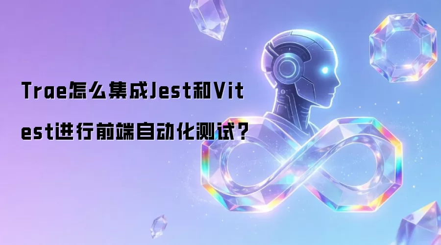 Trae怎么集成Jest和Vitest进行前端自动化测试？