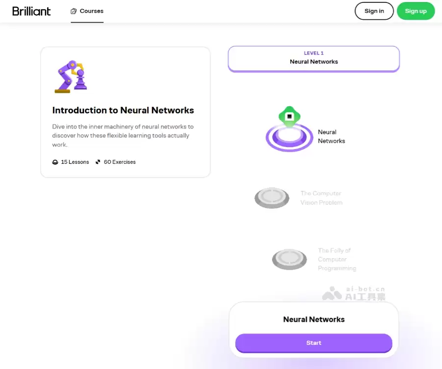神经网络入门-Brilliant推出的Introduction to Neural Networks课程