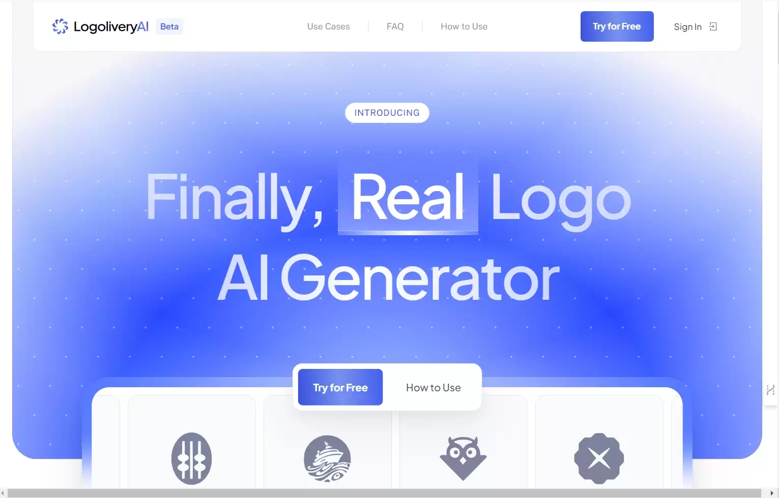 LogoliveryAI-LogoliveryAI是一个免费的AI Logo生成工具