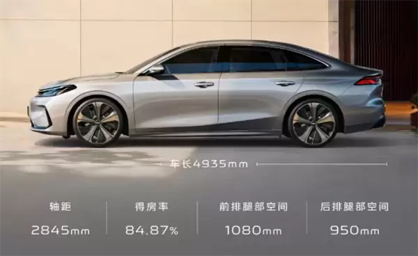 贴身比亚迪秦PLUS 吉利银河A7 EM/EV双车上市：8.98万起