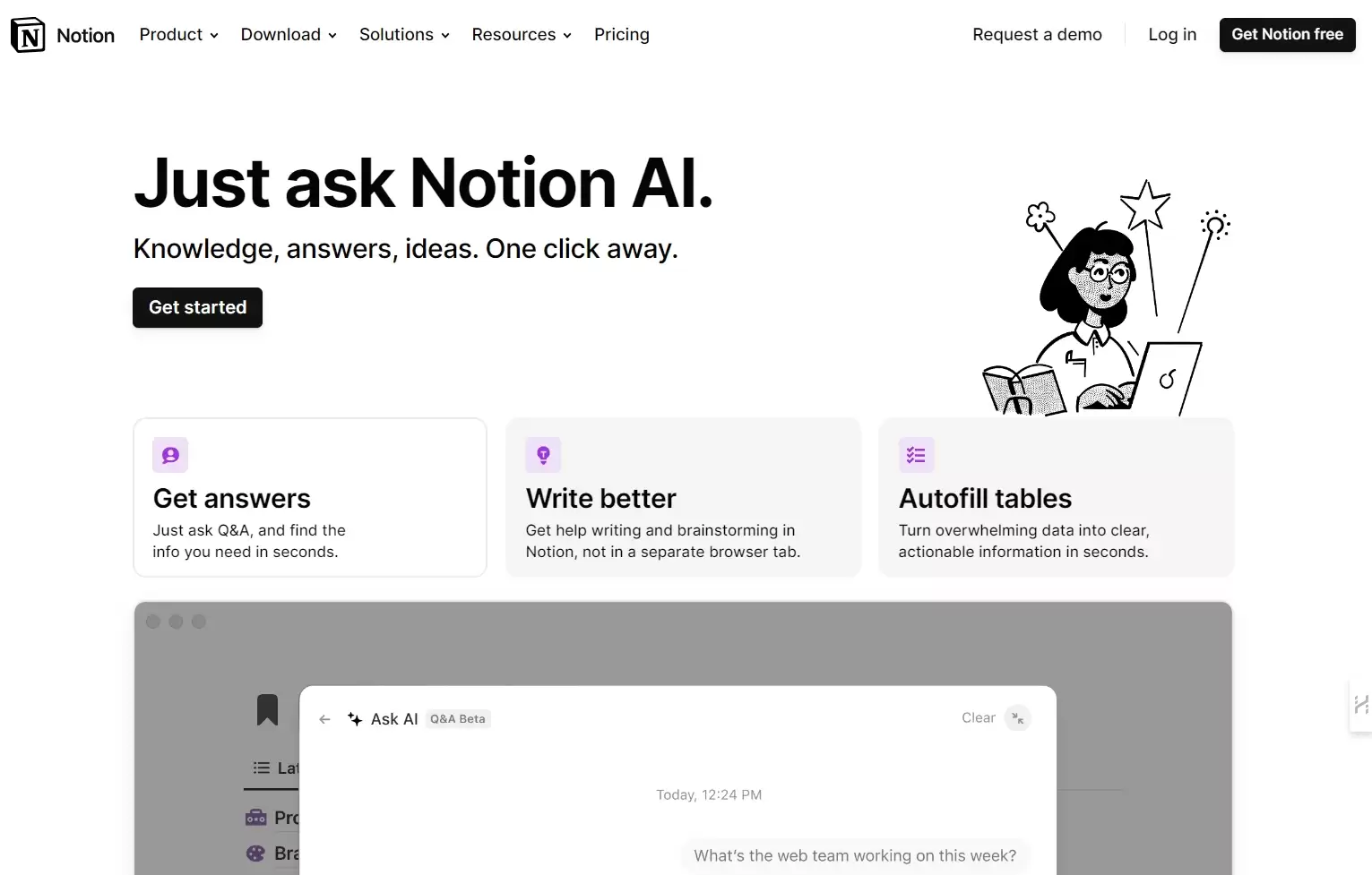 Notion AI-Notion ai 是 Notion 在2023年2月推出的一项功能