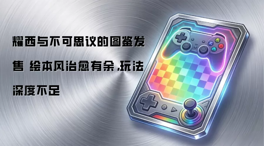 耀西与不可思议的图鉴发售 绘本风治愈有余,玩法深度不足