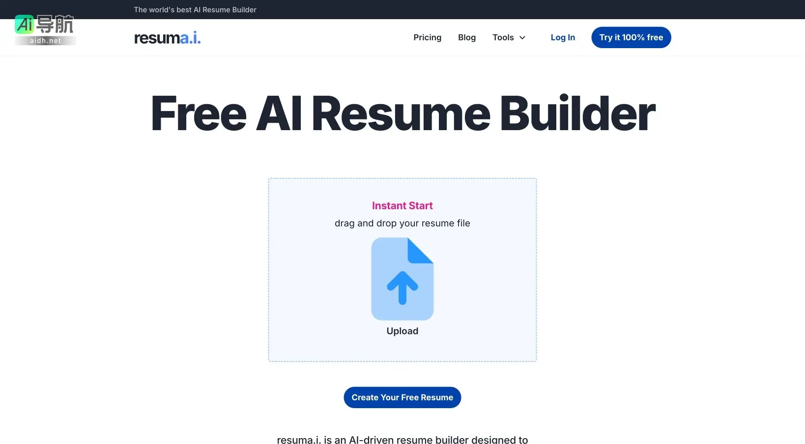 Resuma.i. Resuma.i是一个AI驱动的简历生成器，帮助求职者优化简历以通过自动筛选系统